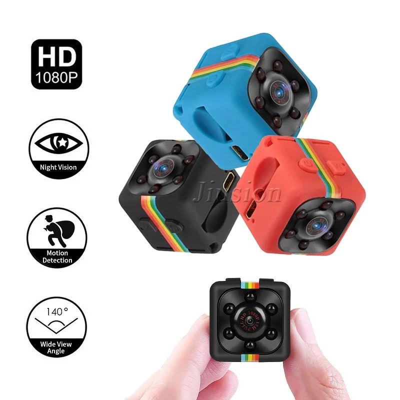 SQ11 Mini Camera 480P 1080P Espia Oculta Secret Gizil Kamera Micro Night Vision Camcorder Small Video Cam Support Hidden TF Card