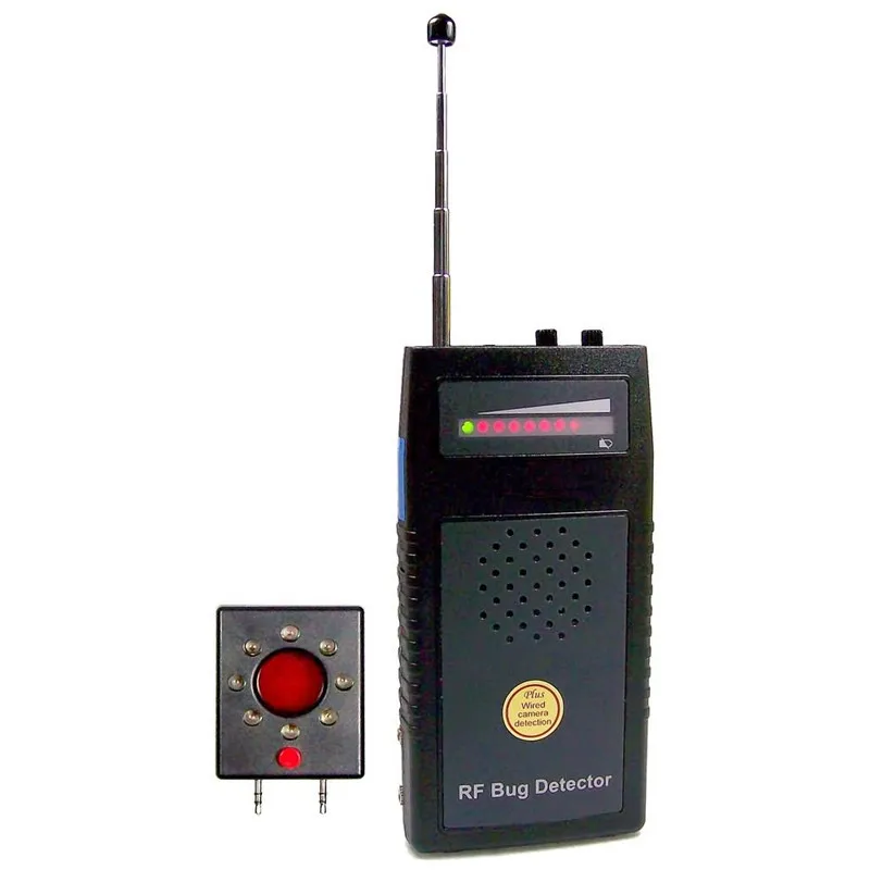 RF Sweeper with Audio Verification Lens Acoustic Display Signal Detector Anti-Eavesdropping High Quality