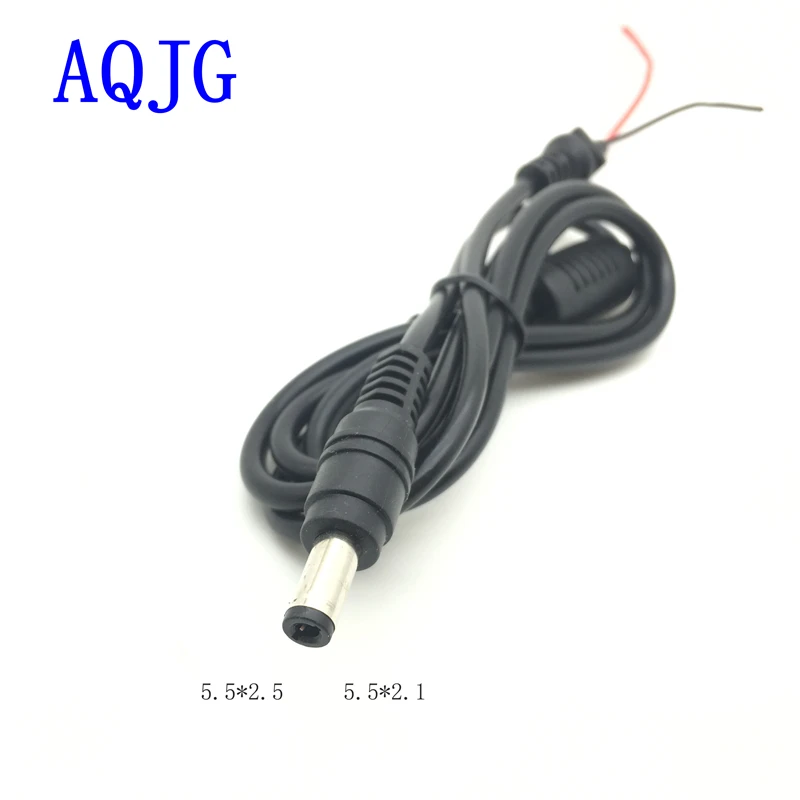 1.2m DC 5.5 x 2.5 5.5*2.5mm Power Supply Plug Connector With Cord / Cable For Toshiba Asus Lenovo Laptop Adapter