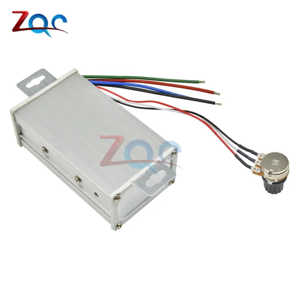 DC 9-60V PWM DC Motor Speed Controller Stepless 12V 24V 60V MAX 20A Pulse Width Modulator Motor Speed Regulating Switch