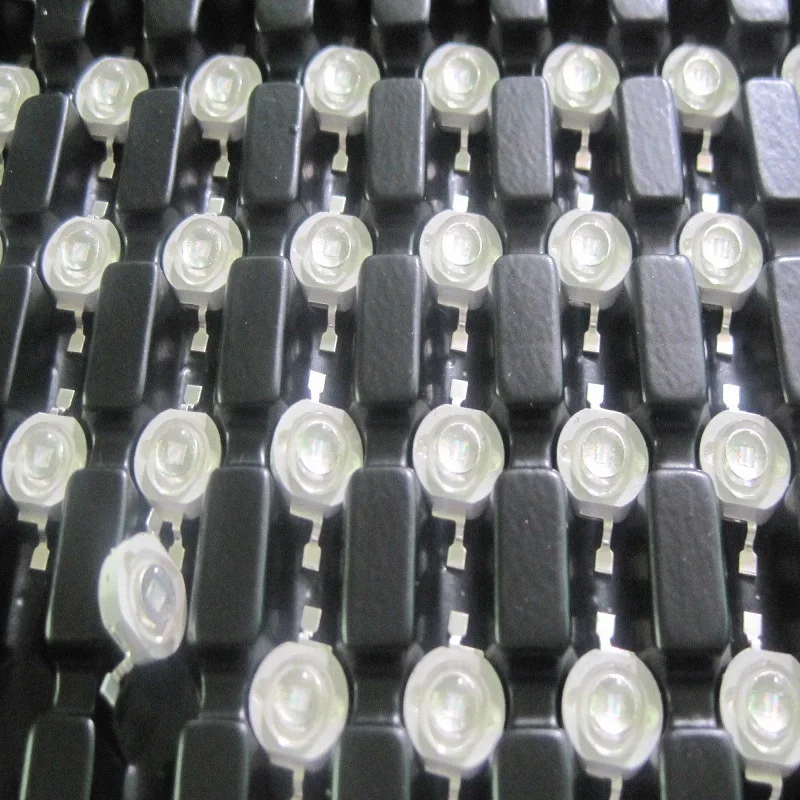 1000PCS 3W Blau High power LED-Emitter 470nm 700mA 3,6 V LED licht-emitting diod