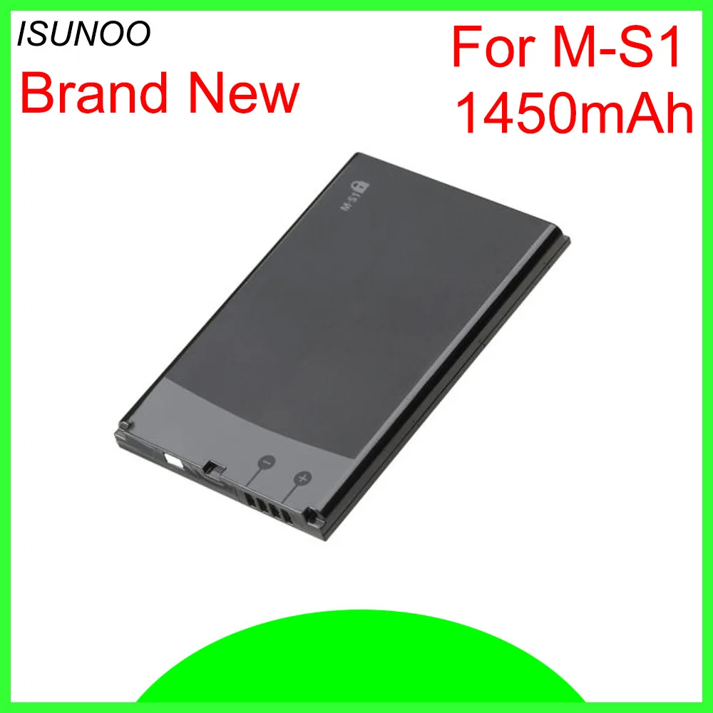 

ISUNOO 1450mAh M-S1 MS1 Battery For Blackberry Bold 9000 9030 9700 9780 ONYX 9700 Niagara 9630 BAT-14392-001 Battery