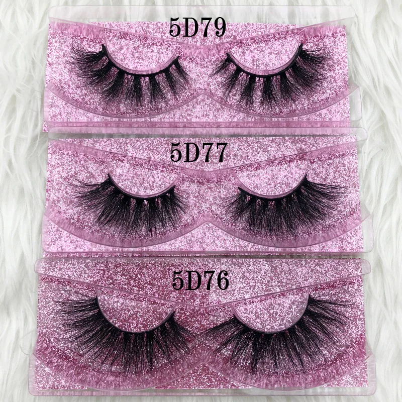 Make Your Own Logo Custom 3D Mink Lashes 5d Lashes Rose Gold Glitter Case Box With Private Logo for Bulk Wholesale Order