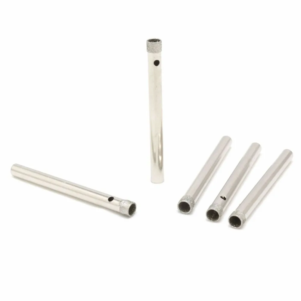 10 แพ็ค 7/32 "นิ้ว Diamond Hole Saw เจาะชุด Bit ผนังบาง, กระเบื้องแก้วรู Bits ชุด, Hollow Core เจาะบิต 5.5 มม. ILOVETOOL