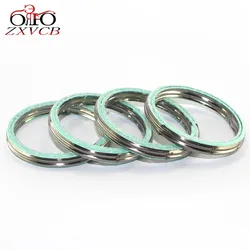 4 pcs For honda CB900F Hornet 2001-07 CB1000R 1998 CB1000RA VF1000F Interceptor VF1000R 1985-1986 motorcycle Exhaust pipe gasket