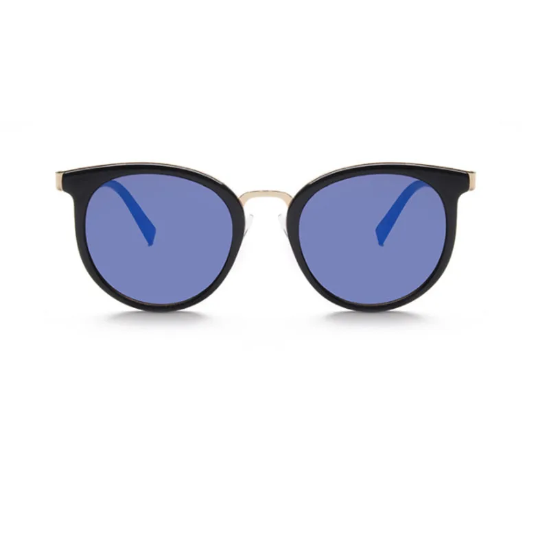 Mirror Sunglasses Women Cat Eye Oversized Round Pink Sunglasses Female Luxury Brand High Quality Glasses Ladies Lady UV400