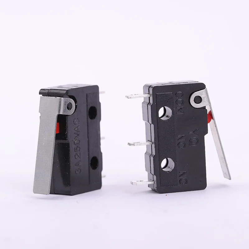 1 PCS Safe And Durable Micro Switch Straight Shank Triangle Switch Size 20mm * 11mm * 7mmCurrent 3A Micro Switch Position Switch