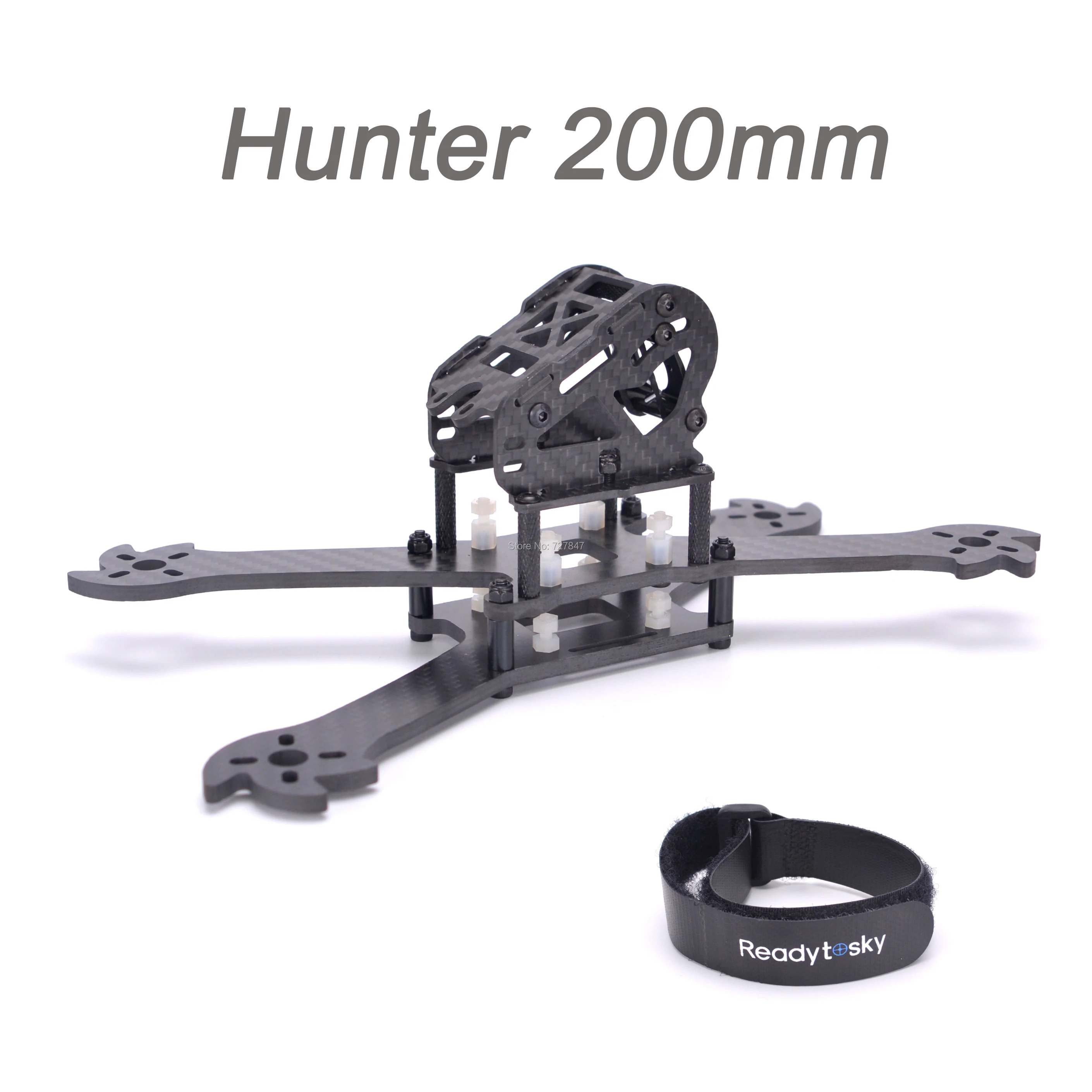 Hunter 200 200mm full Carbon Fiber with 4mm arm DIY frame for FPV Racing Quadcopter Martian II