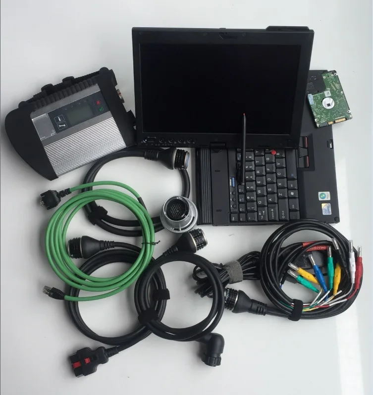 

mb sd connect compact 4 MB Star C4 with diagnosis software 2024.06 hdd in x220t i5 cpu 4gb ram 90% New laptop diagnostic tool