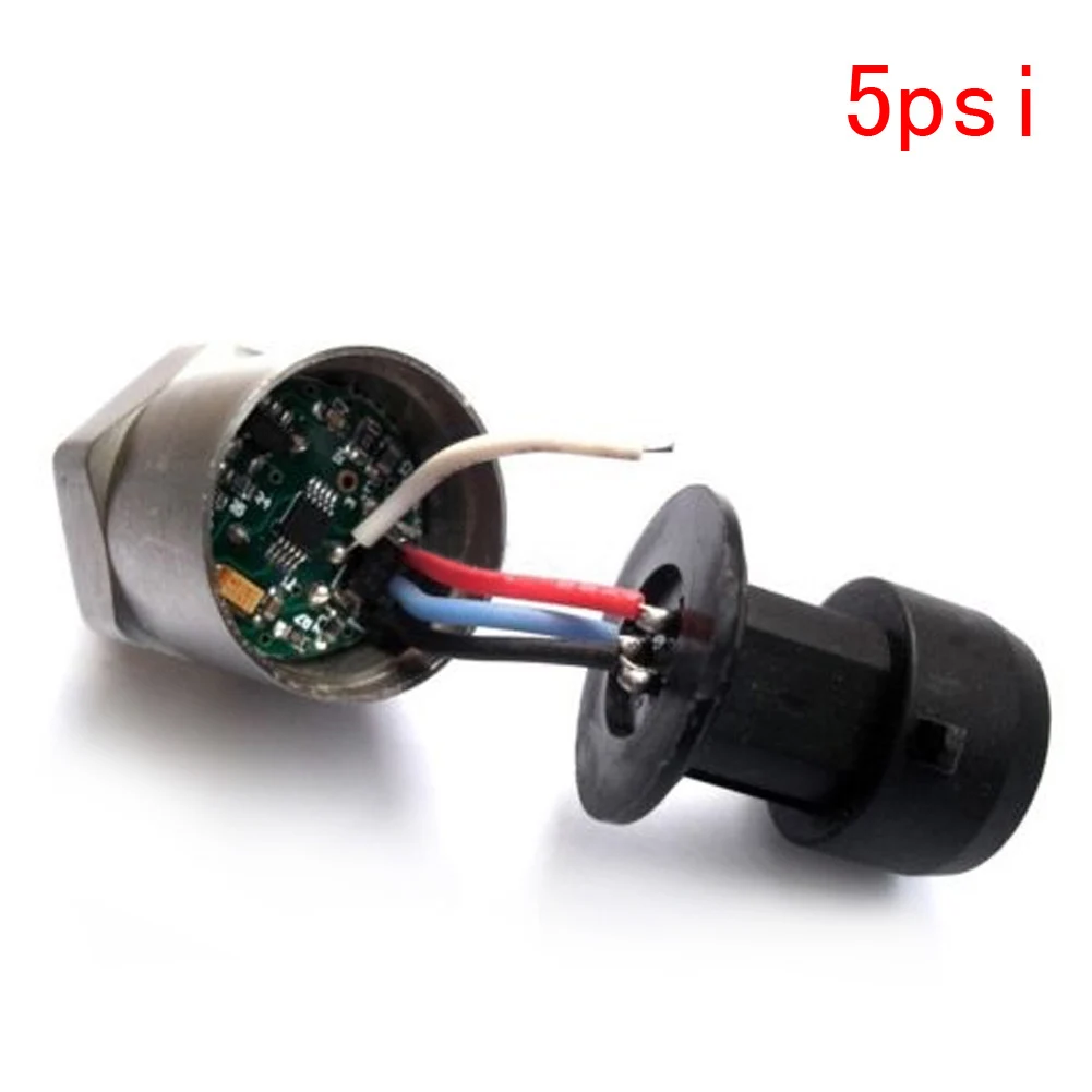 VEKKLA Pressure Transducer, Stainless Steel 0-4.5V NPT1/8”  Pressure Sender For Oil Air Water