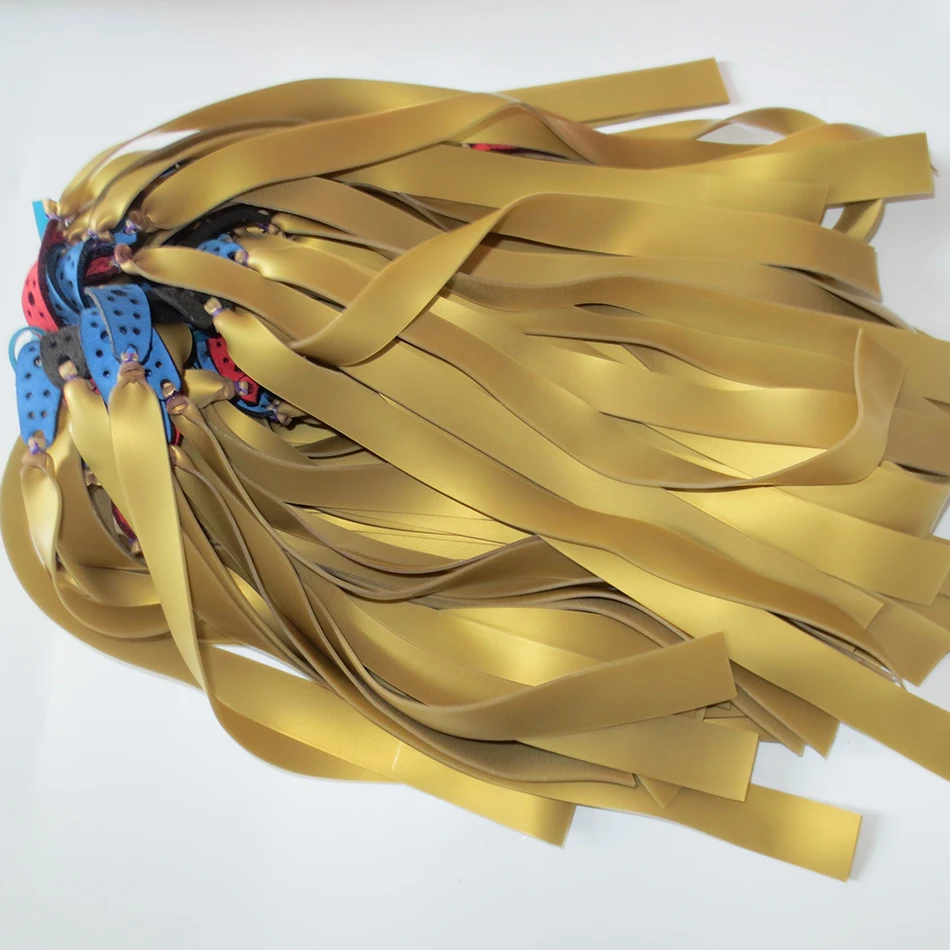 

Мощная резиновая Рогатка высокого качества, Резиновая лента, используемая для охоты, катапульта, 10 шт., катапульта, резиновые ленты в упаковке, подарки