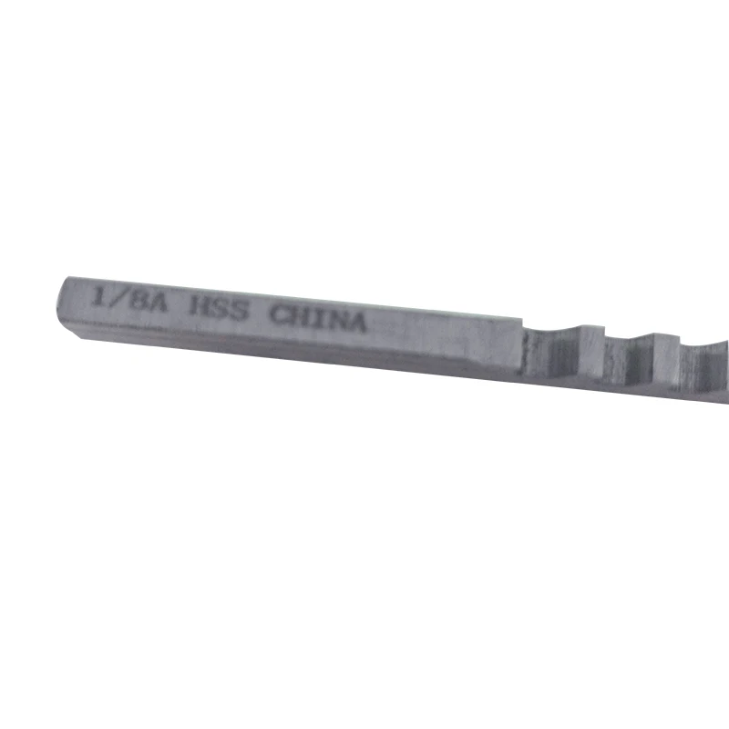 Broach 1/8 Een Push-Type Spiebaan Broach Inch Sized Hss Snijgereedschap Voor Cnc Machine