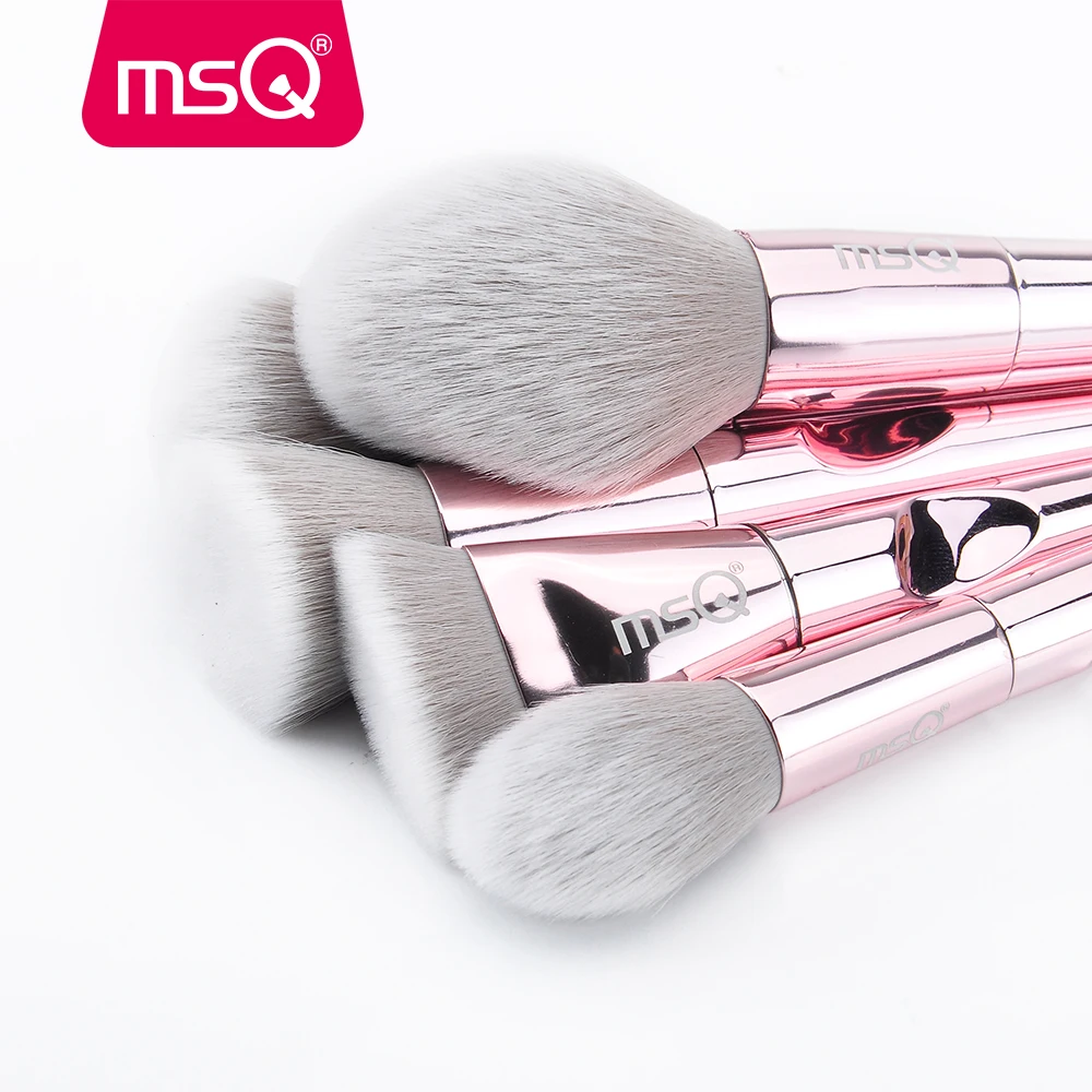 MSQ 10pcs Makeup Brushes Set Blusher Foundation Eyeshadow Make Up Brushes Kit Professional pincel maquiagem Travel Make Up Tool