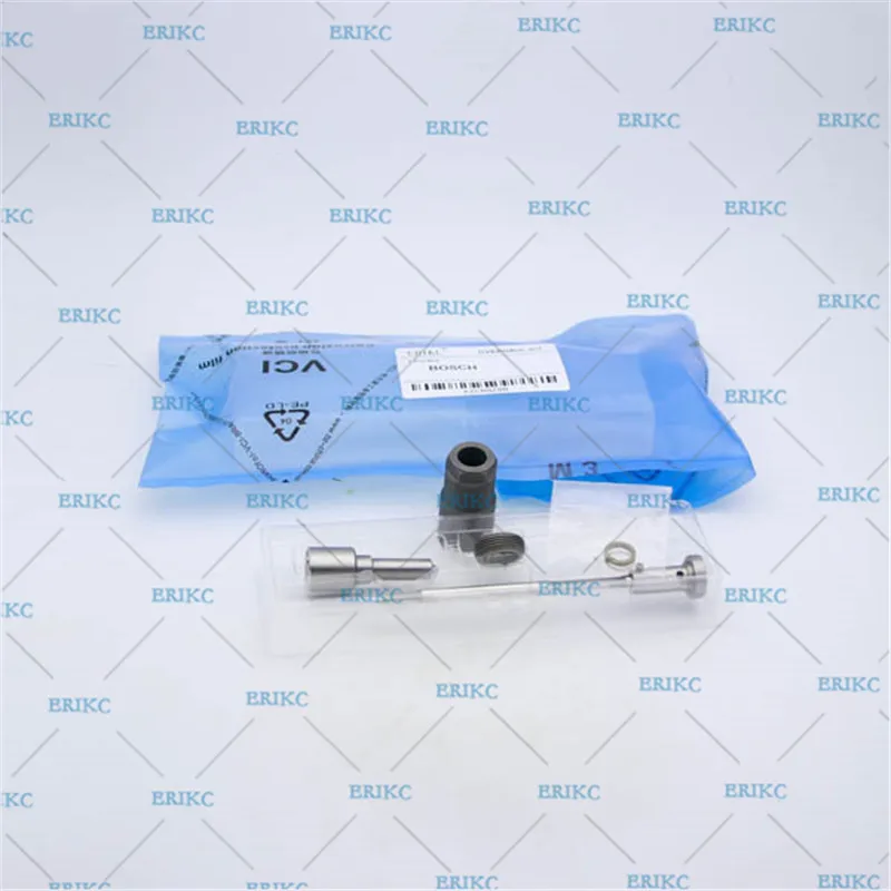 ERIKC 0445120103 Fuel Injector Nozzle DSLA124P1659 Sprayer Valve F00RJ00339 Auto Overhaul Repair Kits Diesel CR for 0986435505