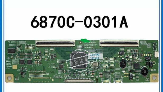 6870C-0301A logic board LCD Hội Đồng Quản Trị cho LM27WQ1-SDA2 kết nối với T-CON kết nối hội đồng quản trị