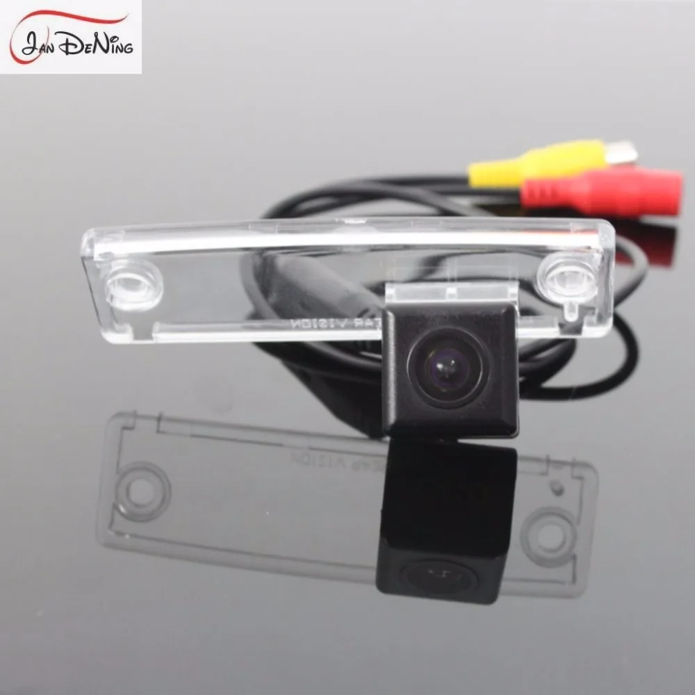 JanDeNing RearView Backup Camera/License Plate Light OEM For Toyota Land Cruiser Prado J150 2010-2013(No Spare wheel on door)