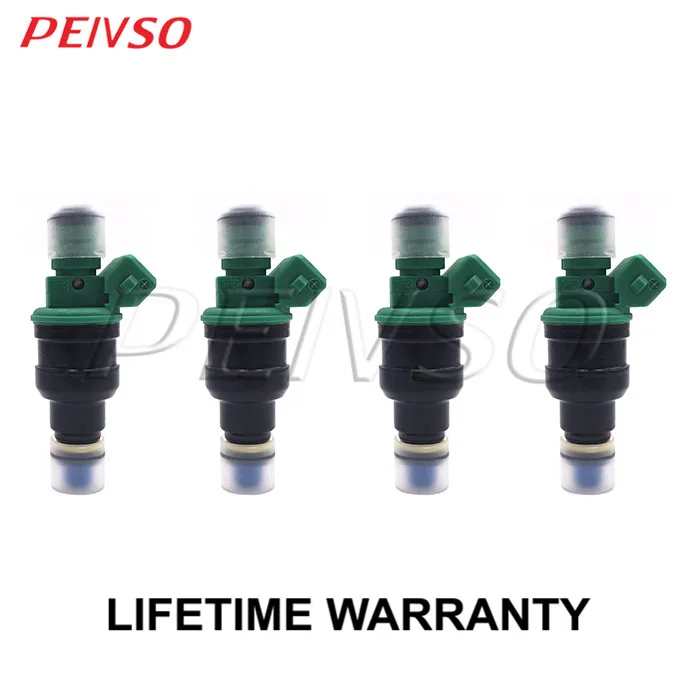 

PEIVSO 4pcs 0280150789 Fuel Injector For Peugeot 306 Coupe 1.6 1995~2000