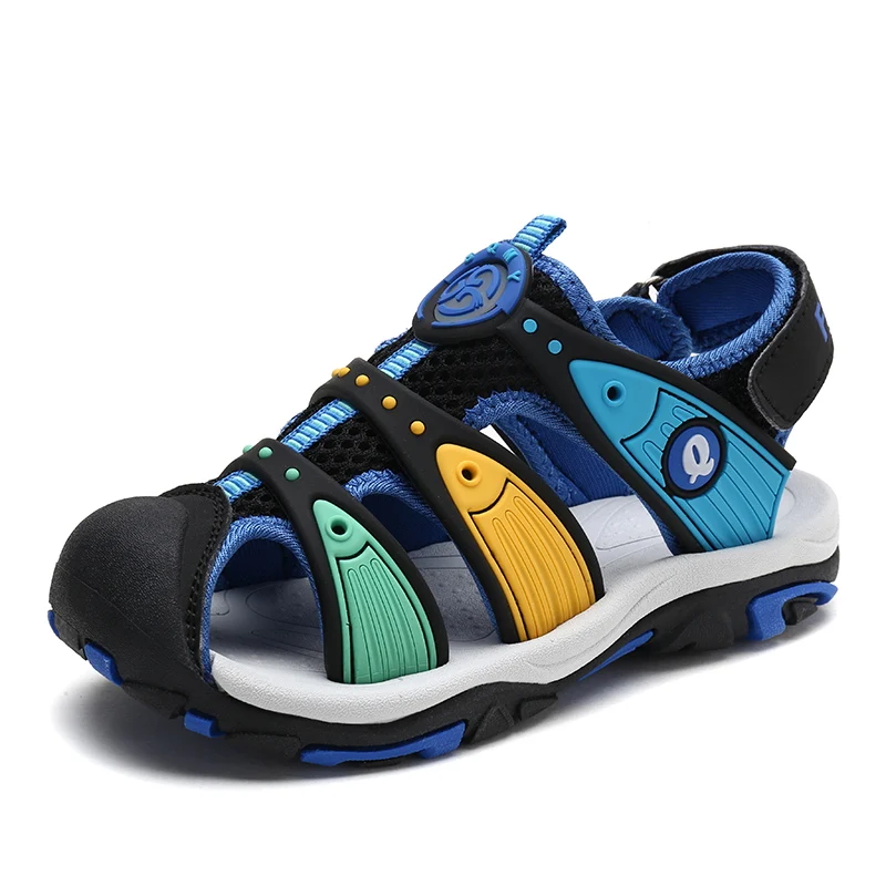 New Baby Kids Beach Shoes Children Sandals Fashion Sports Casual Soft Bottom Non-slip Boys & Girls Summer Shoes Size 27-37