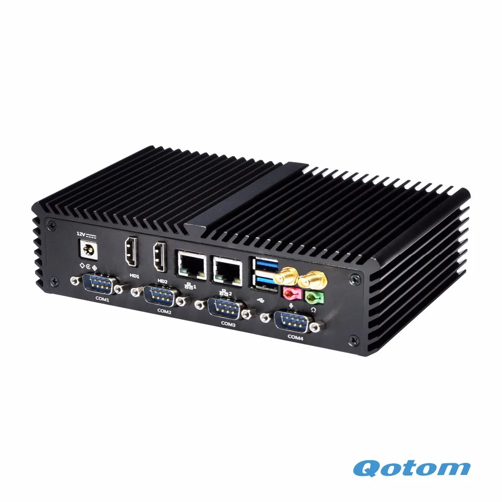 Imagem -02 - Oem com Mini pc Industrial sem Ventilador Opção Vga com Núcleo Embutido 1.80 Ghz Haswell Rs485