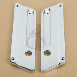 Motorcycle Hard Saddlebags Latches Saddle bag Latch Covers For Harley Touring Road Glide Street Glide 1994-2013