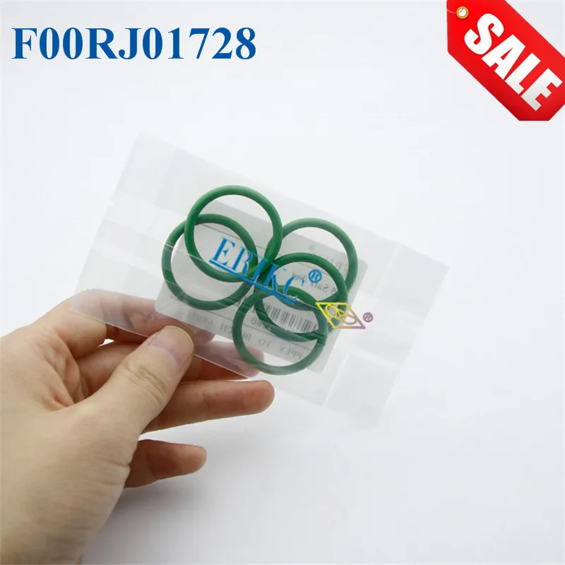 ERIKC F00RJ01728 Hydraulic Rubber O Ring F 00R J01 728 Common Rail O Seal Ring F00R J01 728 for 120 Series Injector 20 Pcs/lot