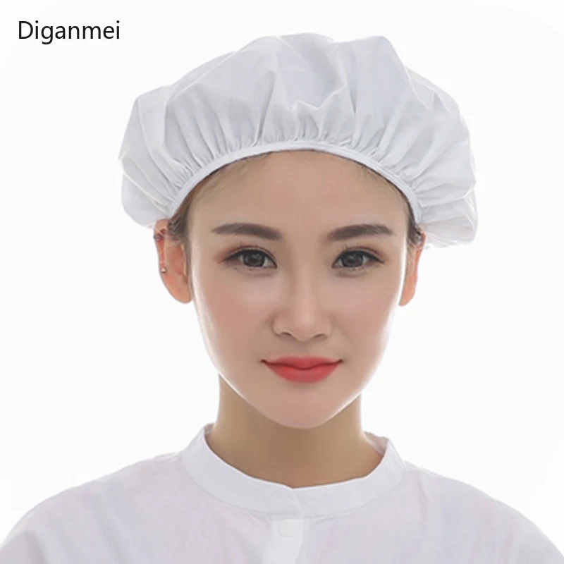 Restaurant Chef cap Kitchen working hat white Waiter Sanitation Cap Canteen Restaurant Food Bakery shop Baking Cloth caps