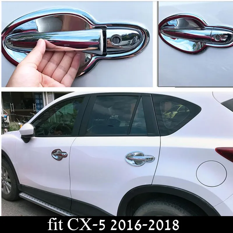 

Крышка для дверной ручки автомобиля из АБС-хрома для Mazda CX-5 CX 5 CX5 2016-2018, аксессуары