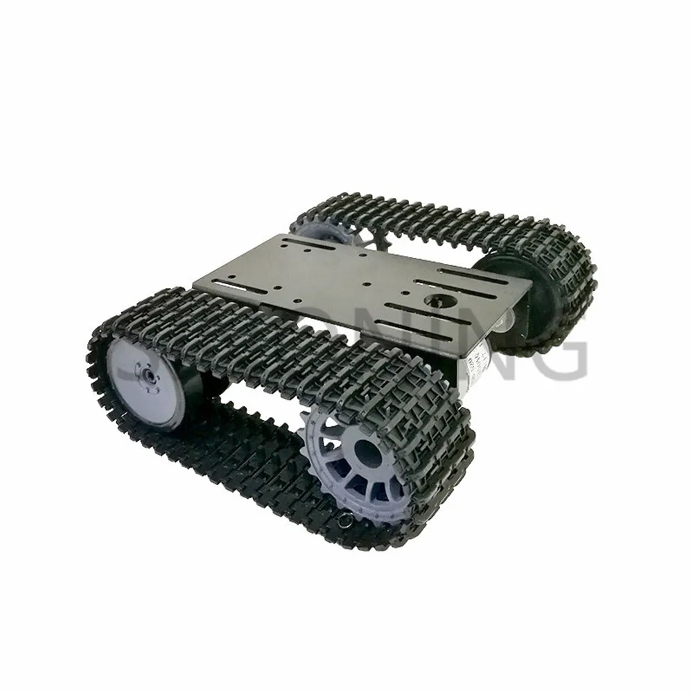 Smart Tank Chassis Tracked Chassis Remote Control Platform with Dual DC Motor for DIY Arduino