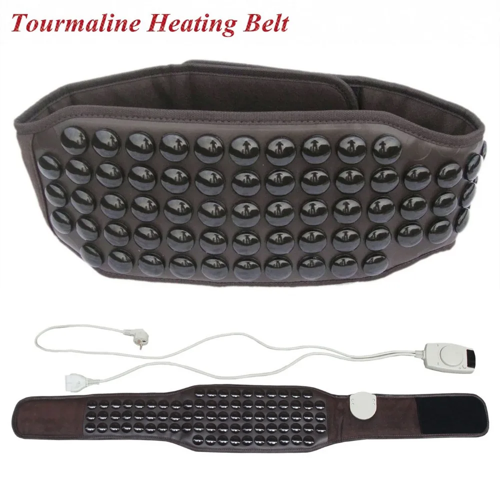 NEW Relieve pain massage heat belt germanium belt tourmaline heating  belt healthy waist support Therapy products