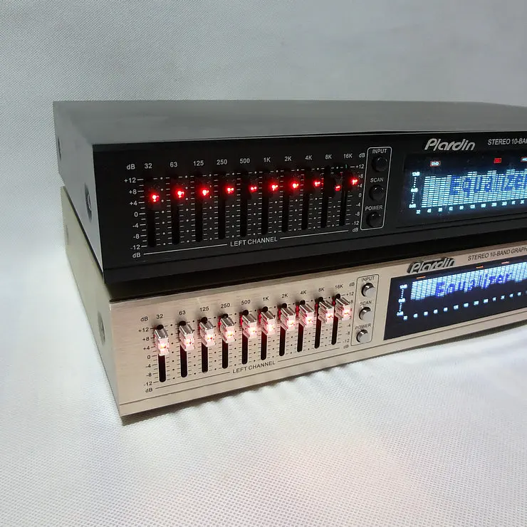 EQ665 Equalizer hifi Fever Home EQ Equalizer Dual 10 BAND Stereo Treble Alto bass adjustment With Bluetooth and Display