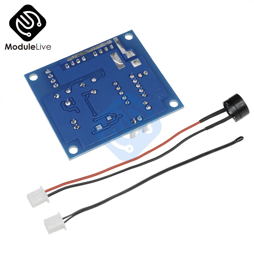 NTC 3950 Thermistor PWM Temperature Probe Speed Controller Board Control Module Buzzer DC 12V 5A CPU Fan High-Temp Alarm 50k