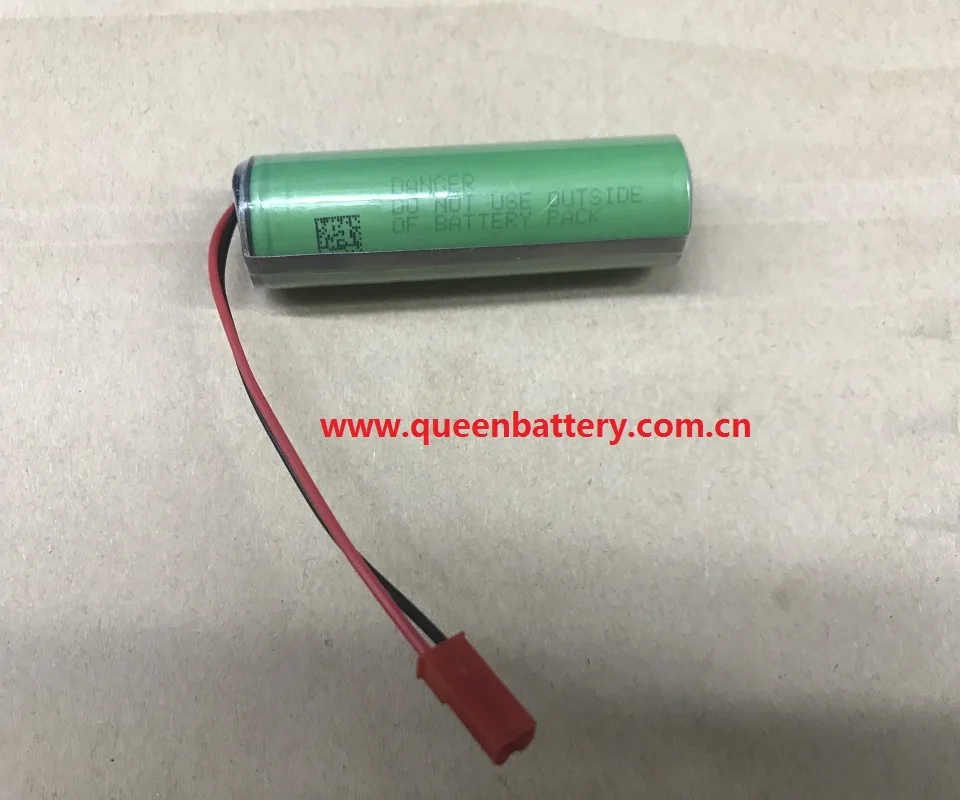 Paquete de batería vtc6 18650 3,6 v 1S1P 3000mAh 20A VTC6 con pcb (3mos) con conector JST