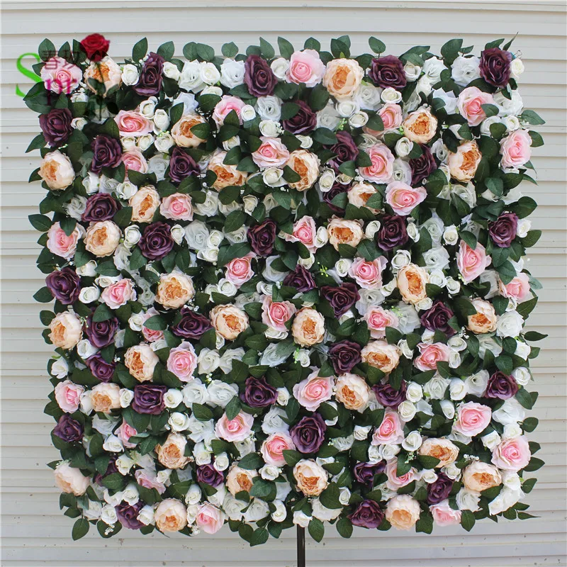 

SPR Free Shipping 10pcs/lot Artificial silk flowers arrangements flower wall for weddings backdrop arch table flowe