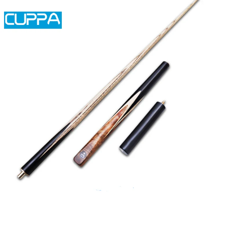 2017 Cuppa  High Quality Cuppa 3/4 Snooker Cue Stick Billiards 9.8mm Tips 3/4 Snooker Cues Case Set China