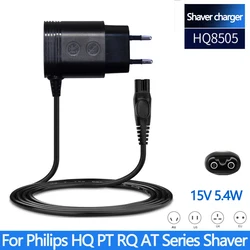 15V 5.4W EU Wall Plug AC Power Razor Adapter caricabatterie per PHILIPS Norelco HQ8505 HQ8500 HQ560 HQ586 HQ568 HQ7740 HQ7141 HQ7142