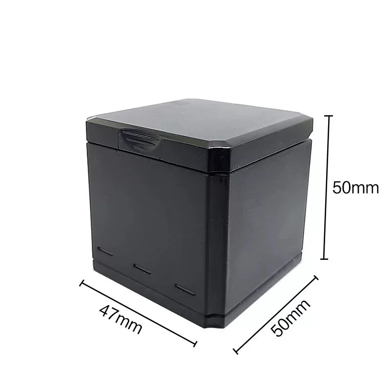 3-Way شاحن بطارية LED شحن صندوق حمل البطارية الإسكان ل GoPro بطل 8 7 6 5 الأسود فك الملحقات علبة البطارية