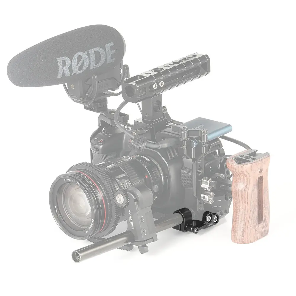 Abrazadera de varilla única SmallRig de 15mm para cámara de cine de bolsillo de diseño Blackmagic para BMPCC 4K Cage SmallRig 2203/2255/2254 - 2279