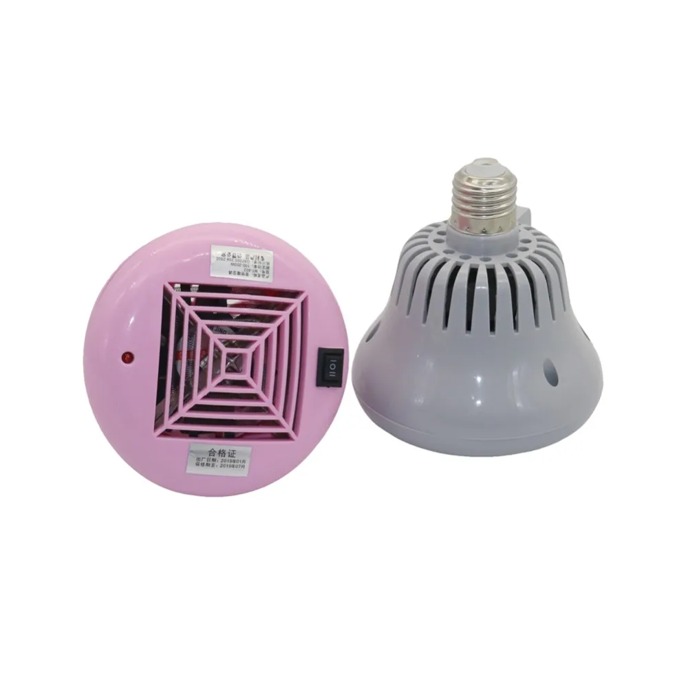 E27 Pet Heating Lamp 3 File Adjustment 0-50-100W or 0-100-200W Amphibious Crawling Small Pet Heating Light 220V 1Pc