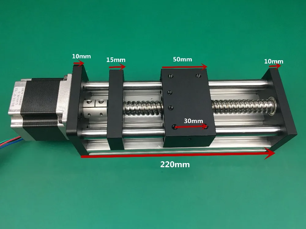 

350mm 400mm Effective Stroke CNC Linear Guide Stage Rail Motion Slide Table Ball Screw Actuator Module 3D Printer XYZ