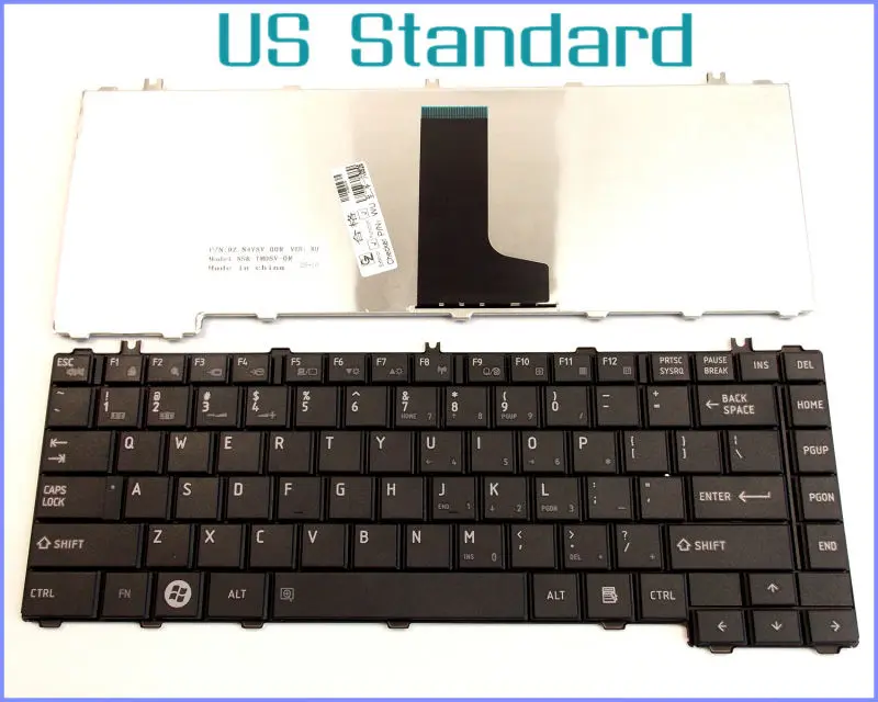 

US English Version Keyboard for Toshiba Satellite L635-S3100 L635-S3104 L745-S4210 L745-S4220 L745-S4310 L700-C53N Laptop