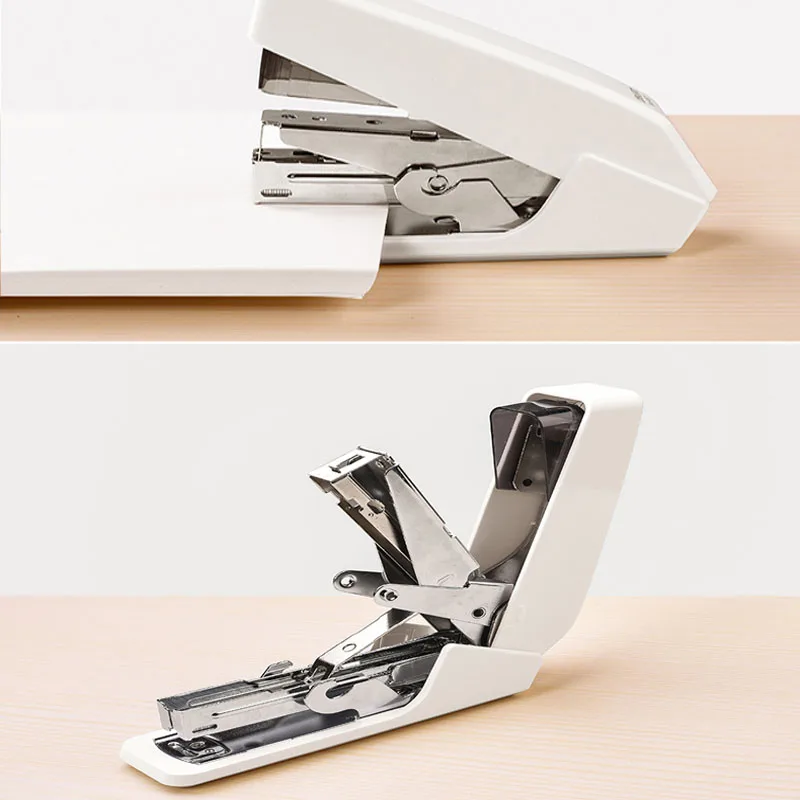 Deli Labor-saving stapler office supplies student special mini small stapler standard multi-function practical stapler