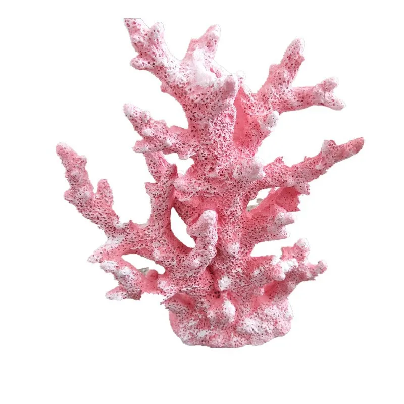 

Resin Coral Tabletop Decoration, Creative Mediterranean Style, Bar Porch Aquarium Landscaping, Artificial Corals