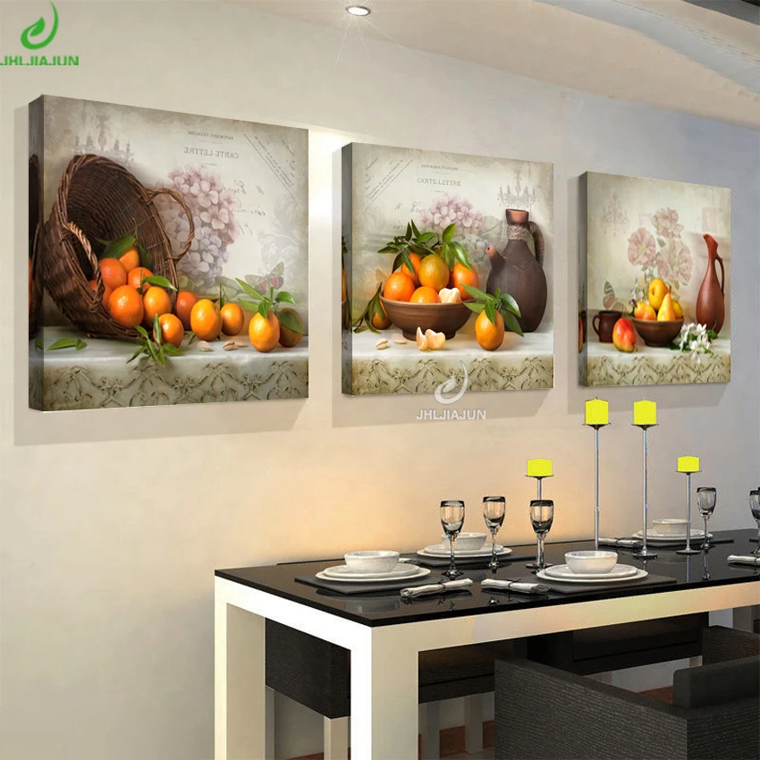 Fruit Pictures Canvas Home Decor Posters And Print Modular Pictures Paintings For The Kitchen Hd Print  Cuadros Decoracion image 3