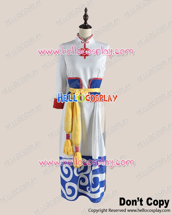 Silver Soul Cosplay Kagura Dress Costume H008