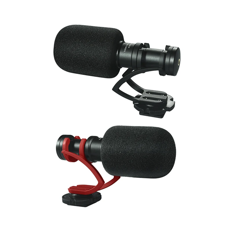 Comica CVM-VM10II VM10 II microfono Mini cardioide direzionale Condensador Microfone Mic per GoPro Smartphone Mirrorless Camera