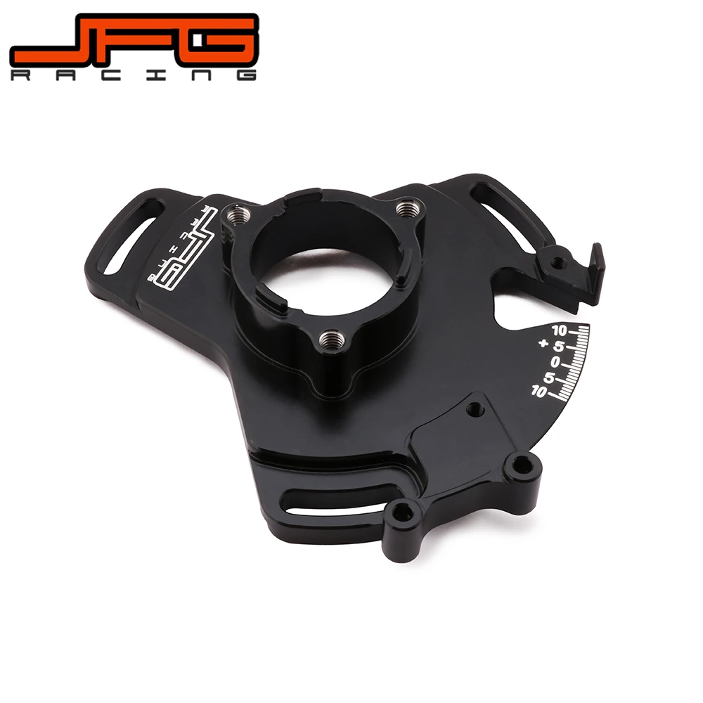 

Motorcycle Black CNC Aluminum Adjustable Stator Timing Plate For YAMAHA YFZ350 Banshee 1987-2000 2001 2002 2003 2004 2005 2006