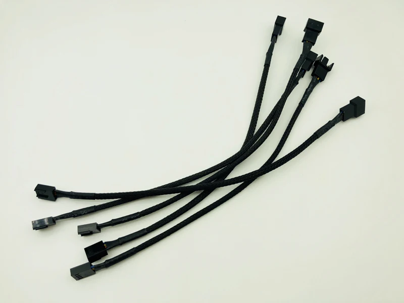 5 шт. 4-контактный разъем вентилятора PWM, компьютерный чехол, удлинитель для материнской платы, кабель питания для процессора, компьютера, чехол для вентилятора, удлинитель питания, новинка
