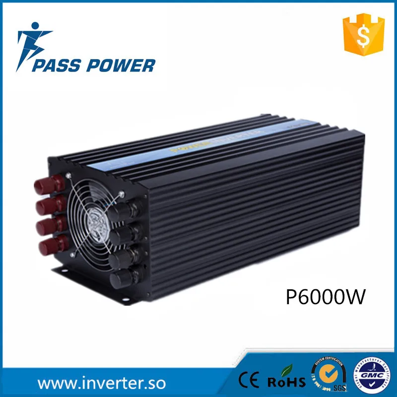 12v dc to 220v ac 6kw Off Grid Solar Inverter Wind Power Invertor