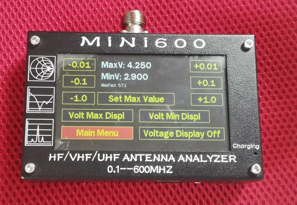 Latest version UV + HF Mini600 4.3