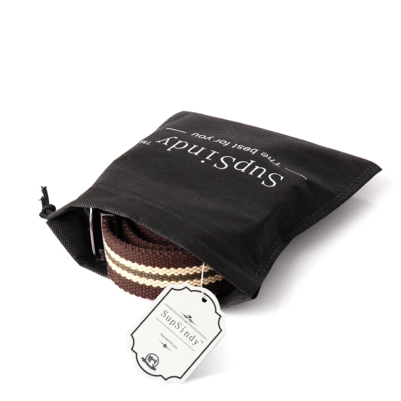 SupSindy luxury men\'s canvas belt LOGO metal buckle military belt Army tactical belts for Men Best quality male strap Army green